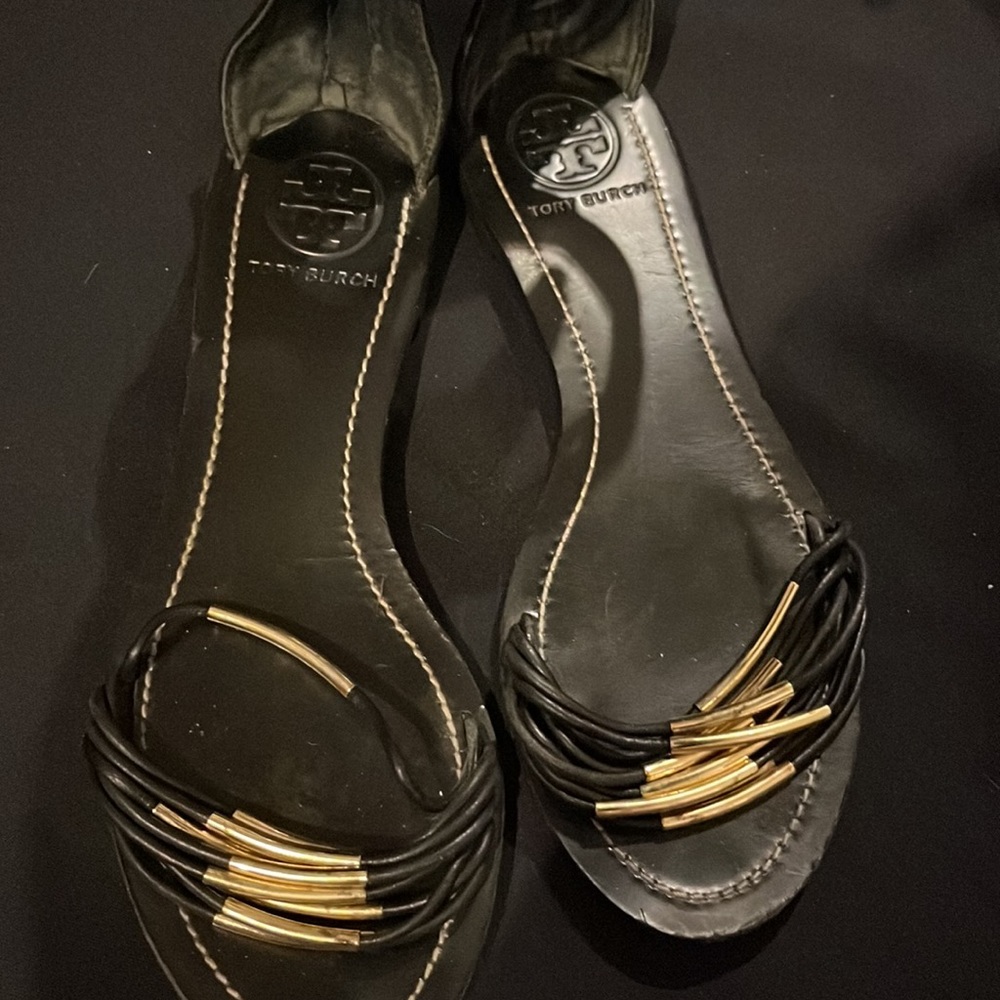 TORY BURCH MIGNON RINGS SANDAL ( VINTAGE ) - Picture 4 of 5
